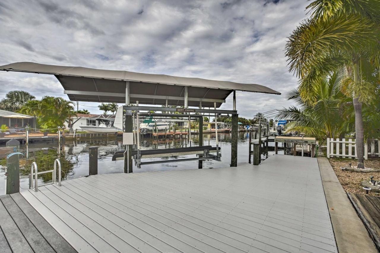 Waterfront Matlacha Home With Covered Boat Slip Eksteriør billede