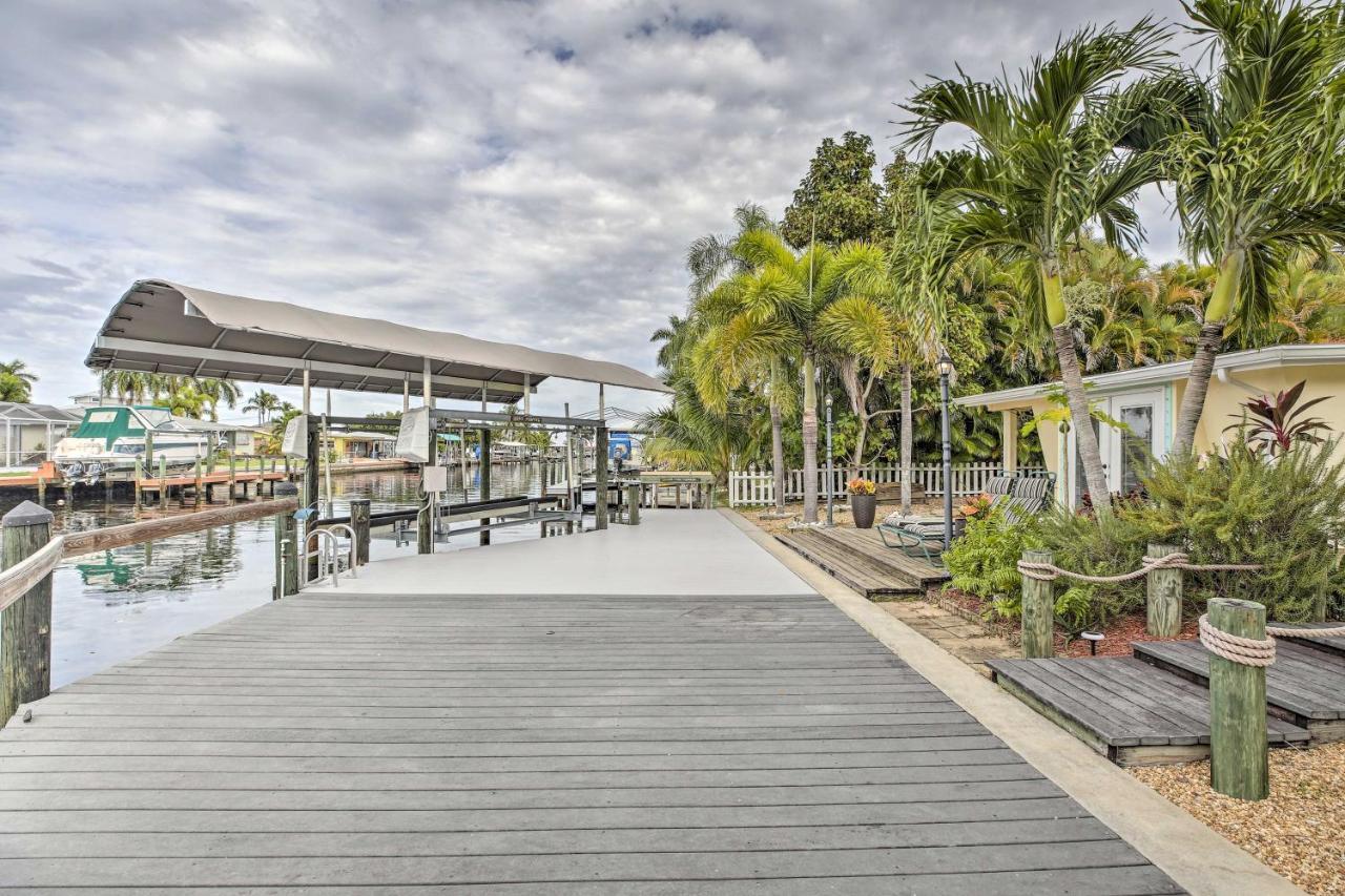 Waterfront Matlacha Home With Covered Boat Slip Eksteriør billede