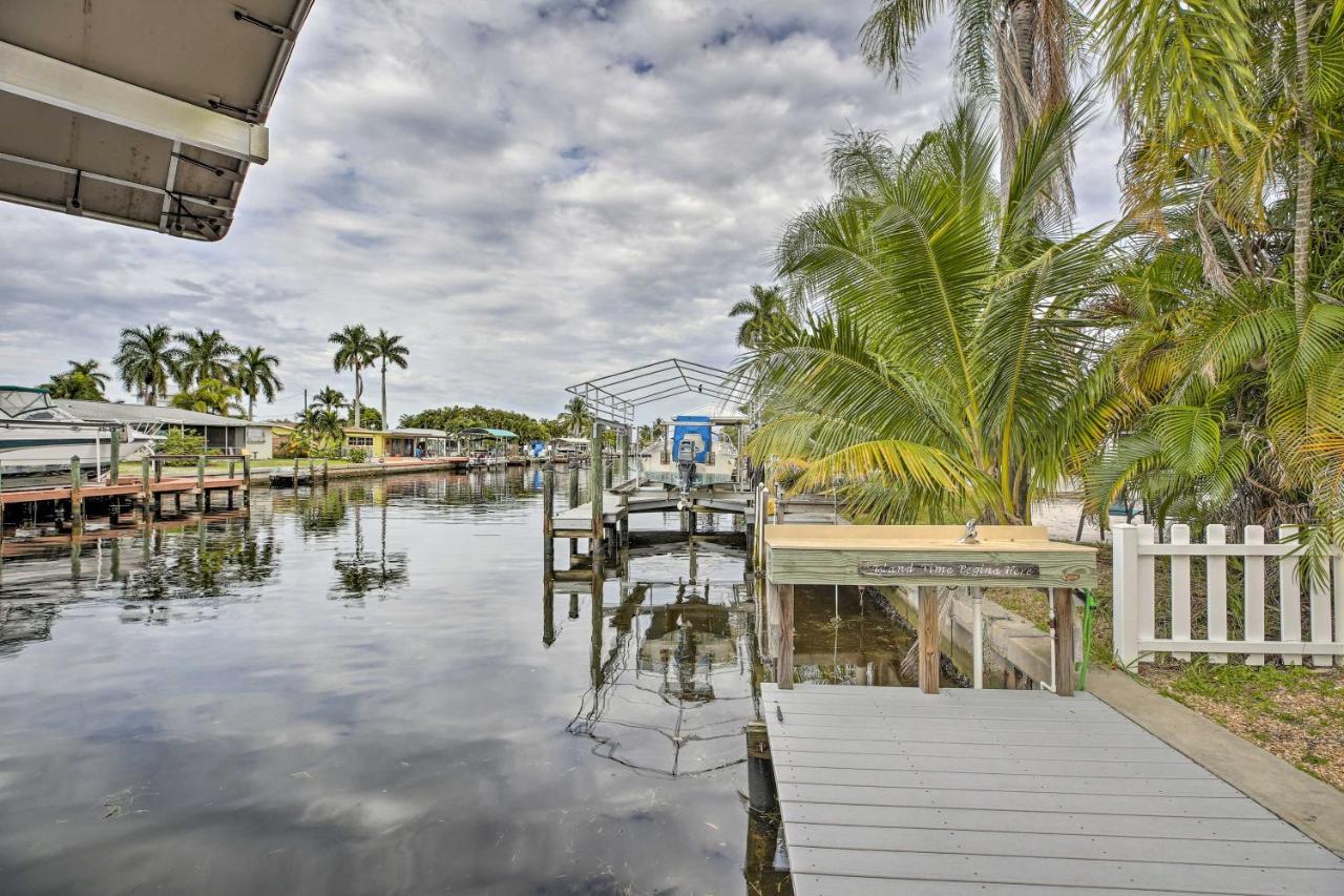 Waterfront Matlacha Home With Covered Boat Slip Eksteriør billede